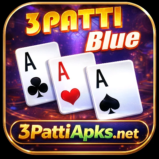 3 Patti Blue App Icon Android Pakistan 2026