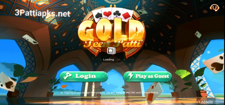 Teen Patti Gold App Interface