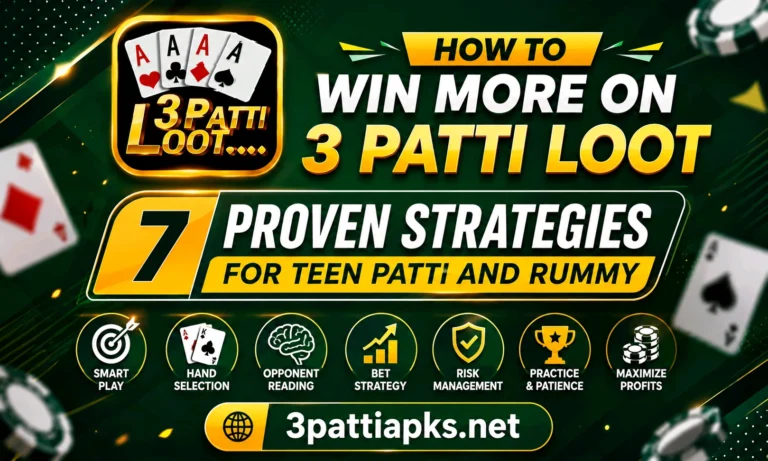 3 Patti Loot Winning Tips