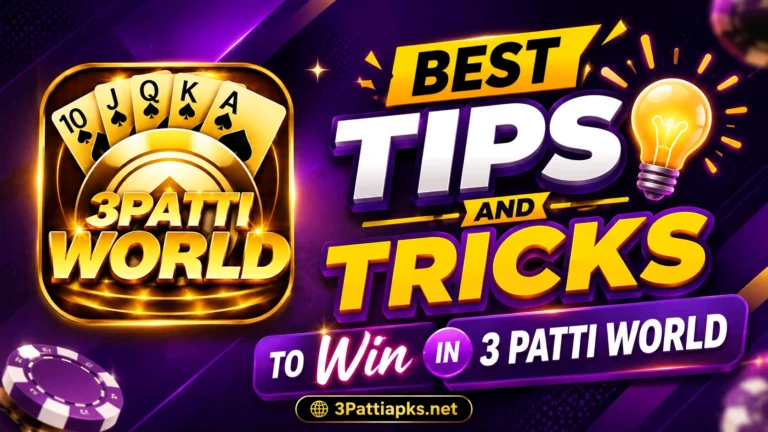 Best Tips and Tricks to Win in 3 Patti World