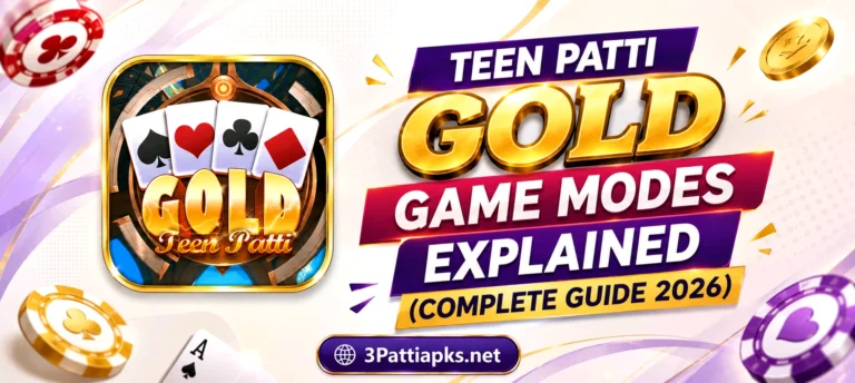 Teen Patti Gold Game Modes Explained