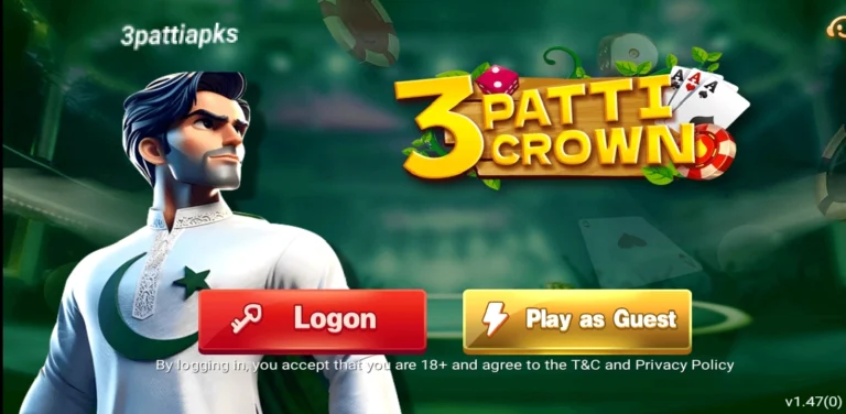 3 Patti Crown Game Interface Pakistan